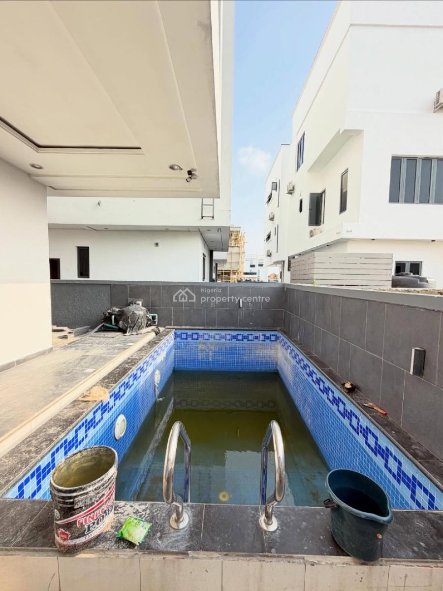 Contemporary 5 Bedroom Detached Duplex with Swimming Pool and Bq, Cowries Creek Estate, Lekki, Lagos, Detached Duplex for Sale