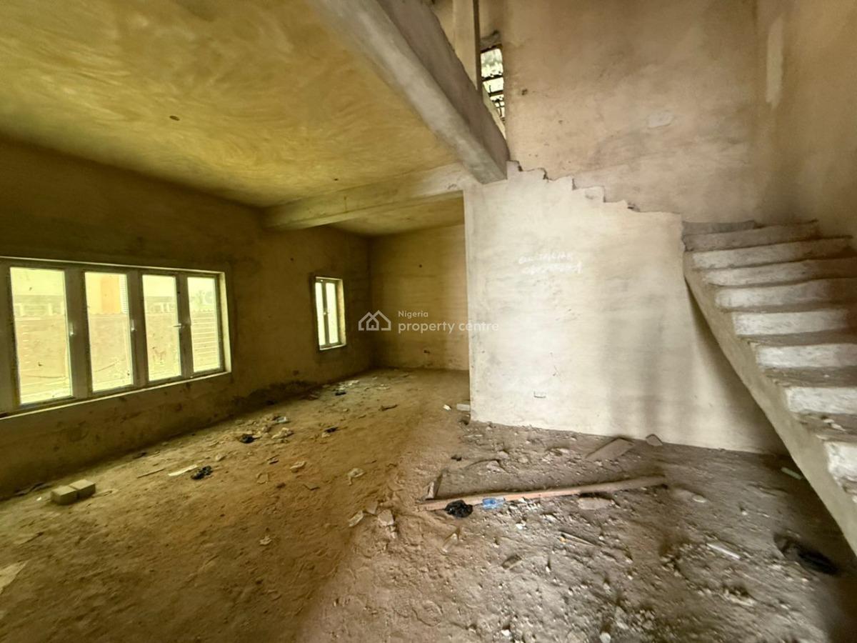 Carcass 4 Bedrooms Semi Detached Duplex with Boyz Quarter, Horizon Premier 3 Estate, Ikate Elegushi, Lekki, Lagos, Semi-detached Duplex for Sale