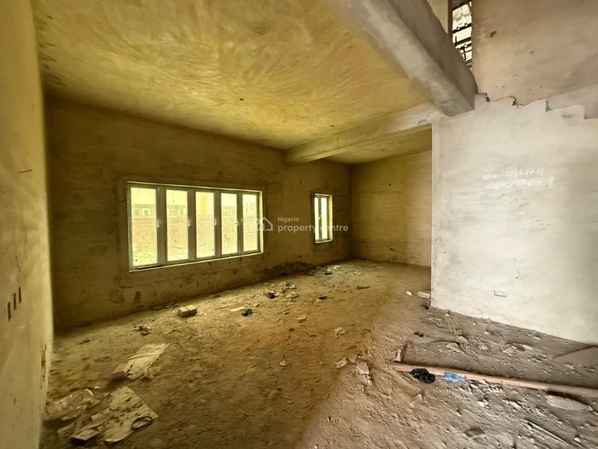 Carcass 4 Bedrooms Semi Detached Duplex with Boyz Quarter, Horizon Premier 3 Estate, Ikate Elegushi, Lekki, Lagos, Semi-detached Duplex for Sale