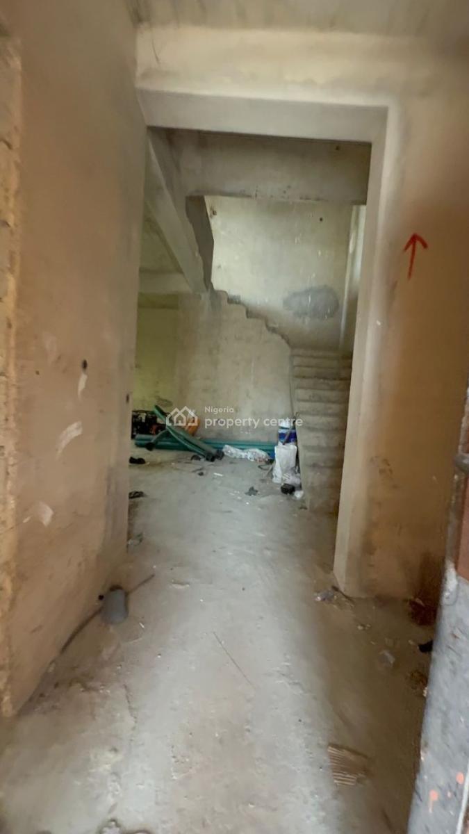 Carcass 4 Bedrooms Semi Detached Duplex with Boyz Quarter, Horizon Premier 3 Estate, Ikate Elegushi, Lekki, Lagos, Semi-detached Duplex for Sale