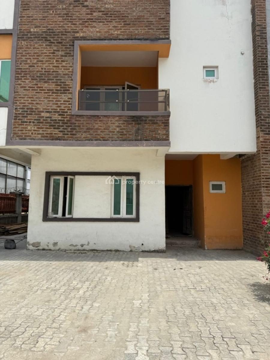 Carcass 4 Bedrooms Semi Detached Duplex with Boyz Quarter, Horizon Premier 3 Estate, Ikate Elegushi, Lekki, Lagos, Semi-detached Duplex for Sale