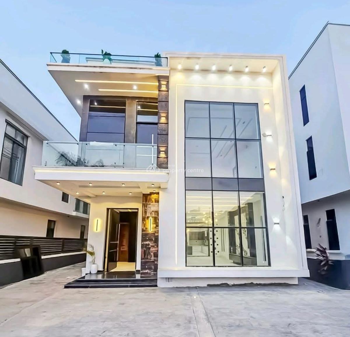 Neatly Built 5 Bedroom Detached Duplex, Lekki County, Ikota, Lekki, Lagos, Detached Duplex for Sale