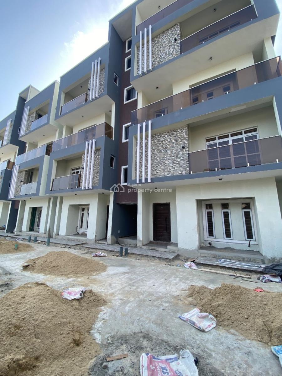 Newly Built 3 Bedroom Maisonette with 1 Bq, Lekki Phase 1, Lekki, Lagos, Block of Flats for Sale