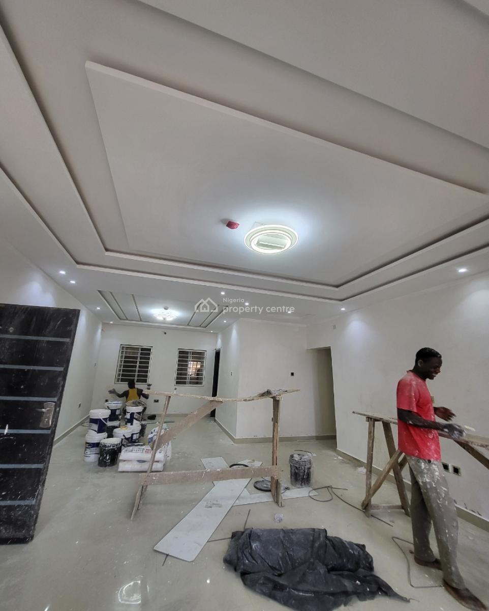 Luxurious Massive Brand New 3 Bedroom Flat with Bq, Shafa Fuel Station, Wuye, Abuja, Flat / Apartment for Rent