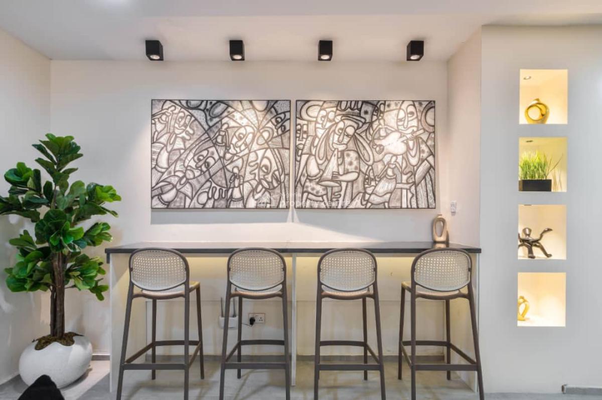 a Furnished 3bedroom Penthouse with Waterfront, a Pool and Gym, Banana Island, Ikoyi, Lagos, Flat / Apartment for Rent