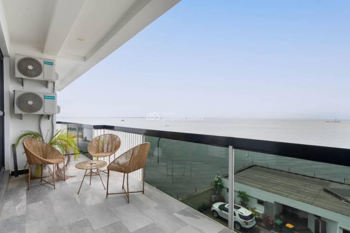 a Furnished 3bedroom Penthouse with Waterfront, a Pool and Gym, Banana Island, Ikoyi, Lagos, Flat / Apartment for Rent