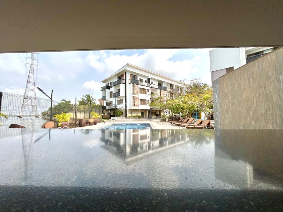 a Furnished 3bedroom Penthouse with Waterfront, a Pool and Gym, Banana Island, Ikoyi, Lagos, Flat / Apartment for Rent