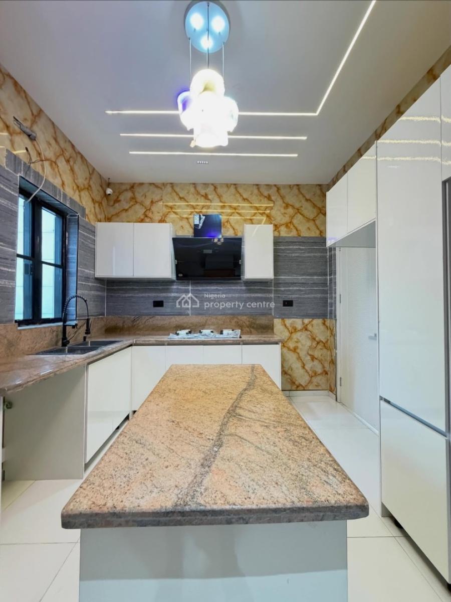 Overly 4 Bedroom Semi Detached Duplex with Swimming Pool and Bq, Osapa London, Lekki, Lagos, Semi-detached Duplex for Sale