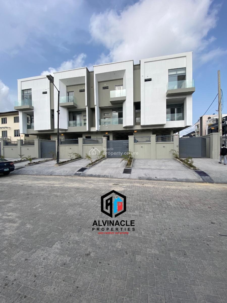 Newly Built 3 Bedroom Terrace Duplex, Lekki Phase 1, Lekki, Lagos, Terraced Duplex for Sale