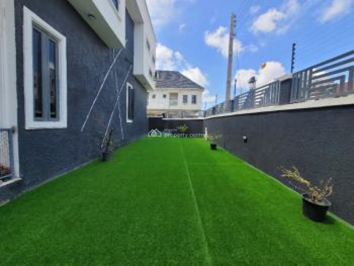 Service 4 Bedroom Terraced Duplex, Lekki Palm City Estate, Ajah, Lagos, Terraced Duplex for Rent