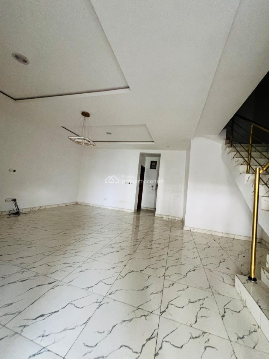 4 Bedroom Terrace Duplex in a Fully Serviced Estate, Orchid Road, Off Chevron, Igbo Efon, Lekki, Lagos, Terraced Duplex for Sale