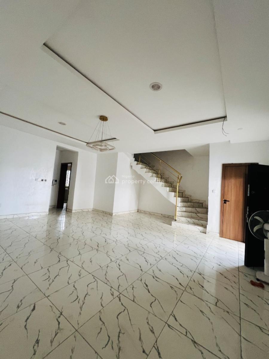 4 Bedroom Terrace Duplex in a Fully Serviced Estate, Orchid Road, Off Chevron, Igbo Efon, Lekki, Lagos, Terraced Duplex for Sale