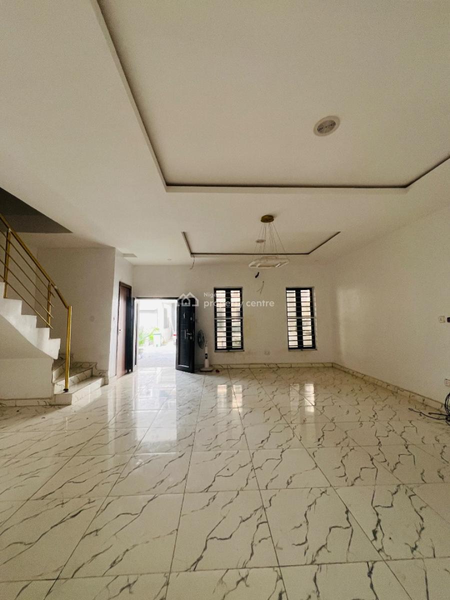 4 Bedroom Terrace Duplex in a Fully Serviced Estate, Orchid Road, Off Chevron, Igbo Efon, Lekki, Lagos, Terraced Duplex for Sale