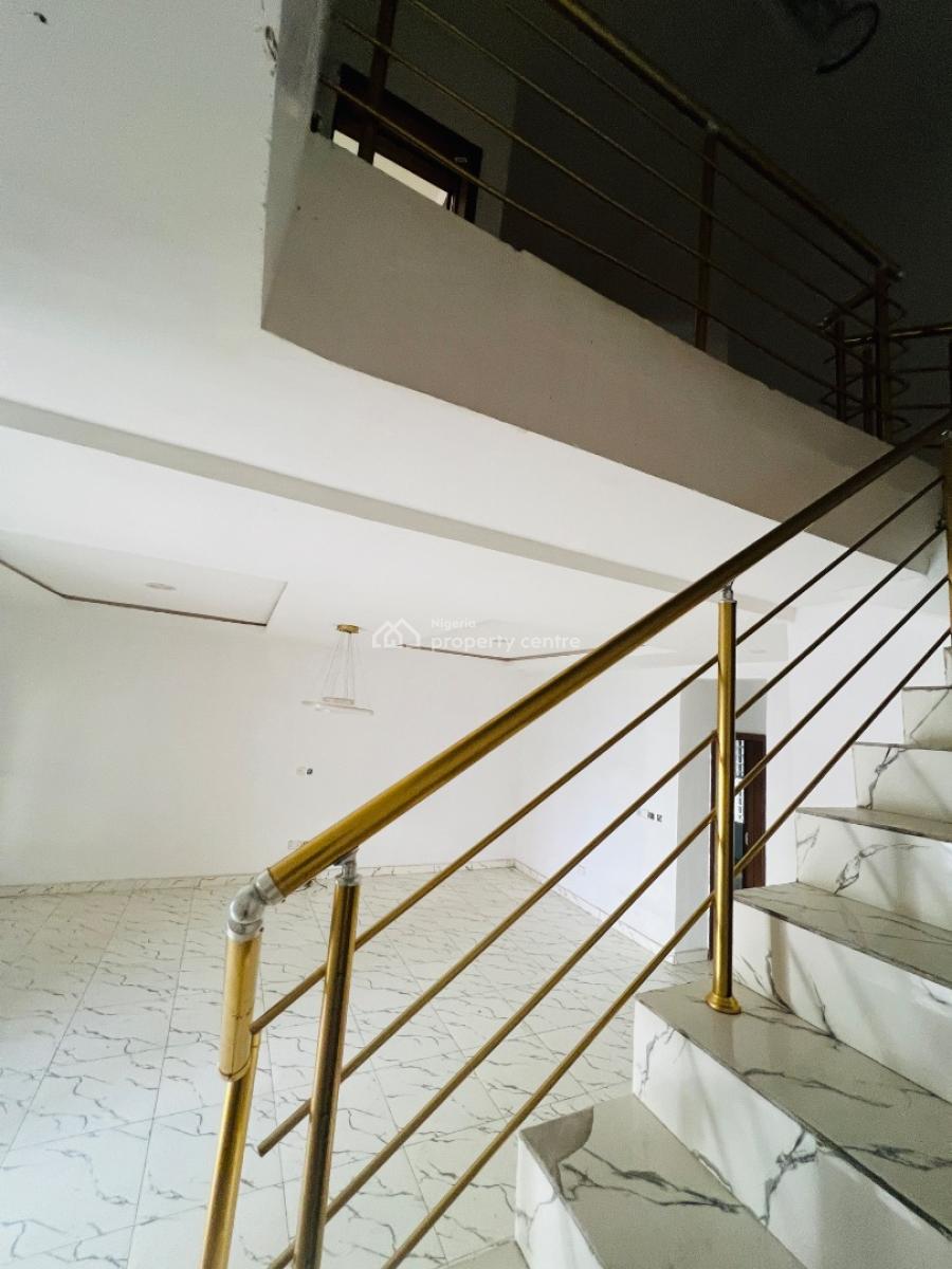 4 Bedroom Terrace Duplex in a Fully Serviced Estate, Orchid Road, Off Chevron, Igbo Efon, Lekki, Lagos, Terraced Duplex for Sale