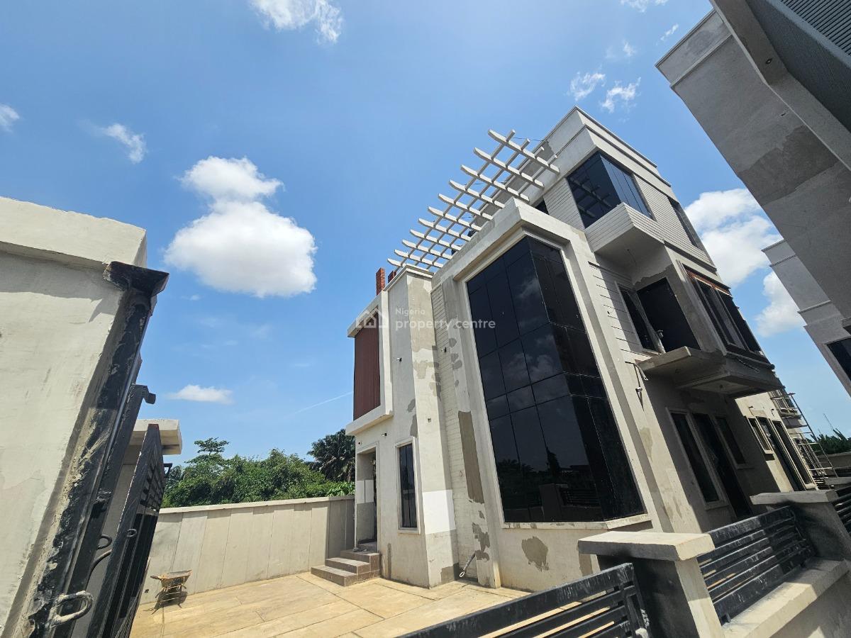 Brand New 4 Bedroom Fully Detached Duplex with Bq, in a Gated Community, Surulere, Lagos, Detached Duplex for Sale