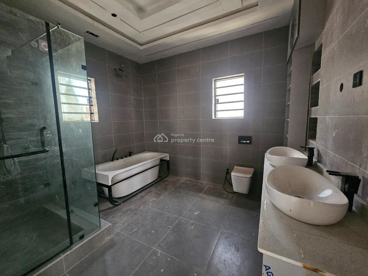 Brand New 4 Bedroom Fully Detached Duplex with Bq, in a Gated Community, Surulere, Lagos, Detached Duplex for Sale