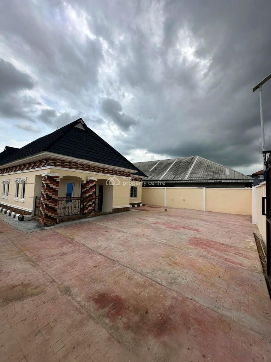 Newly Built 2 Units of 3 Bedroom Bungalows, Rumunduru By Culvert, Eneka, Port Harcourt, Rivers, Detached Bungalow for Sale