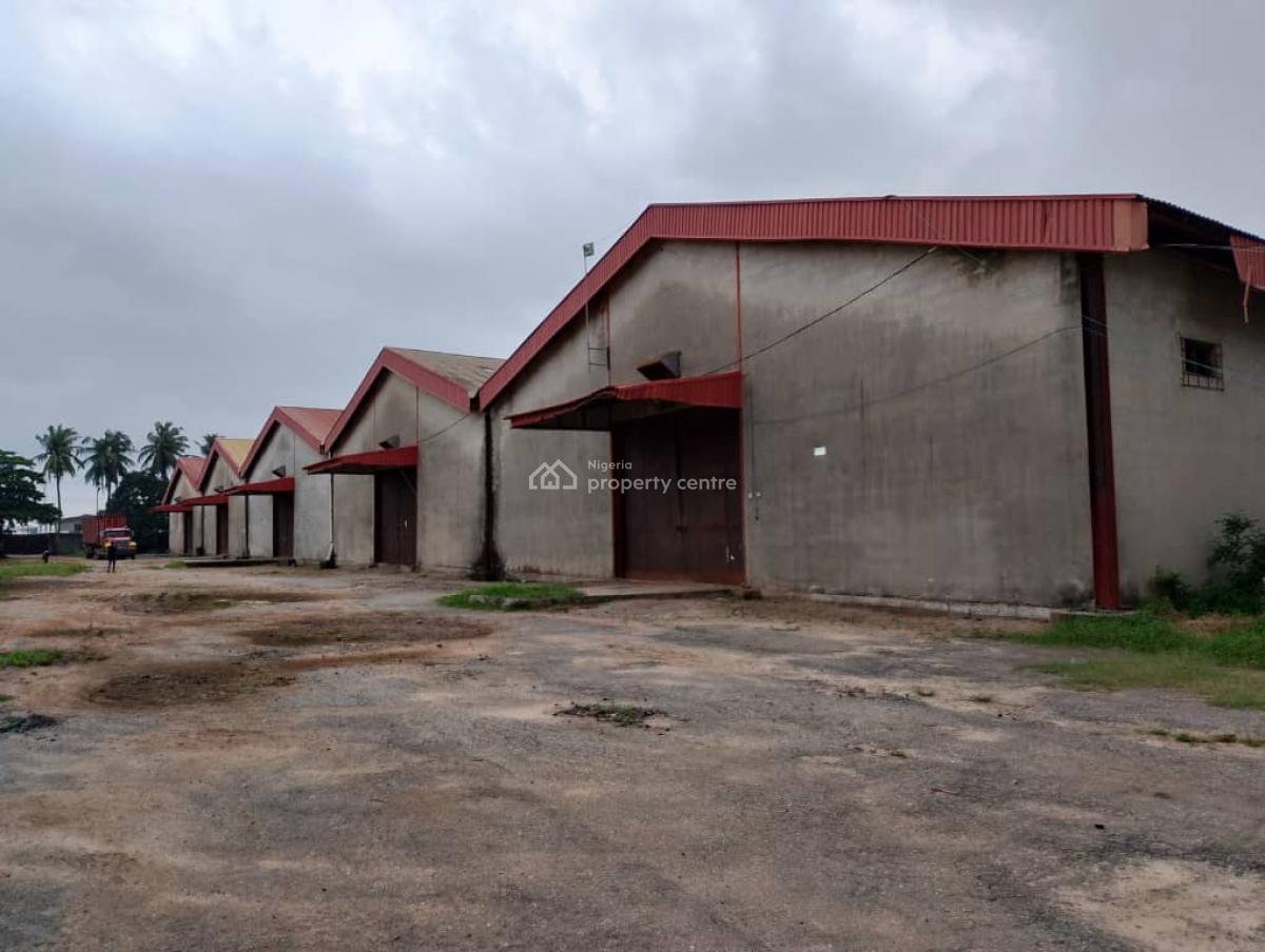 a 5-bay Warehouse, a 3-floor Admin Office on 21,000 Sq. Metres of Land, Alakija Area, Amuwo Odofin, Lagos, Warehouse for Sale