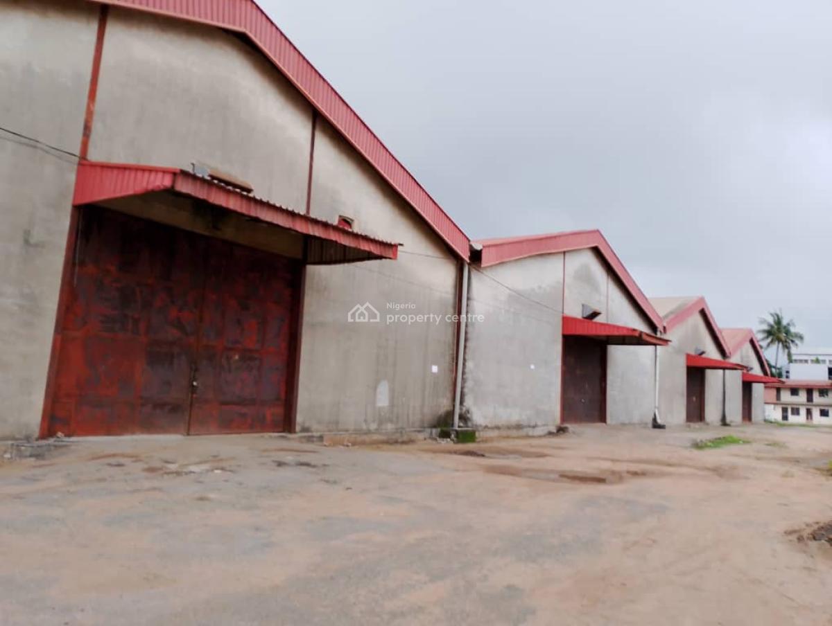 a 5-bay Warehouse, a 3-floor Admin Office on 21,000 Sq. Metres of Land, Alakija Area, Amuwo Odofin, Lagos, Warehouse for Sale