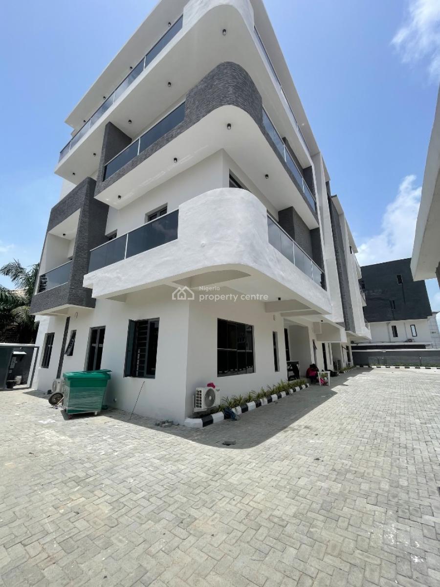 3 Bedroom with Bq, Off Hakeem Dickson Estate, Lekki Phase 1, Lekki, Lagos, Flat / Apartment for Rent