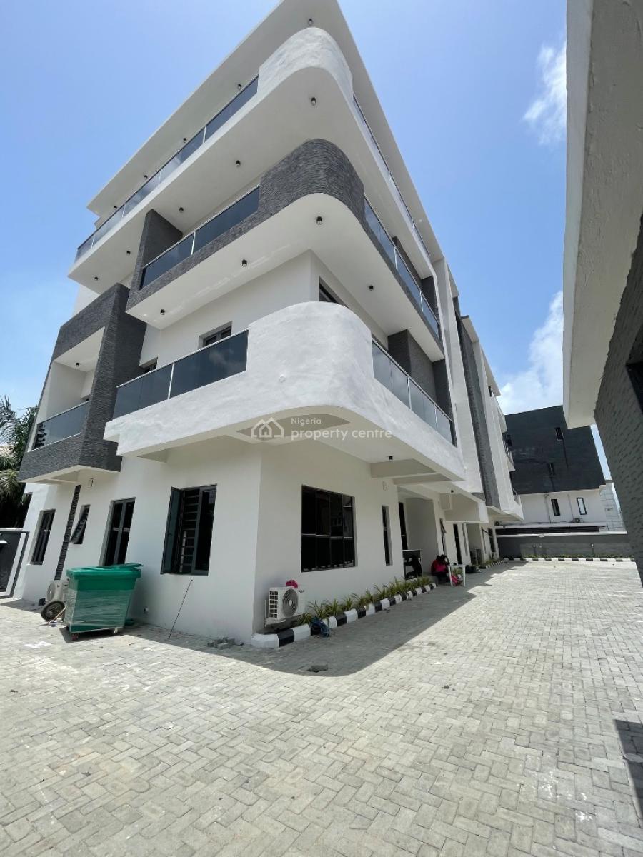 3 Bedroom with Bq, Off Hakeem Dickson Estate, Lekki Phase 1, Lekki, Lagos, Flat / Apartment for Rent