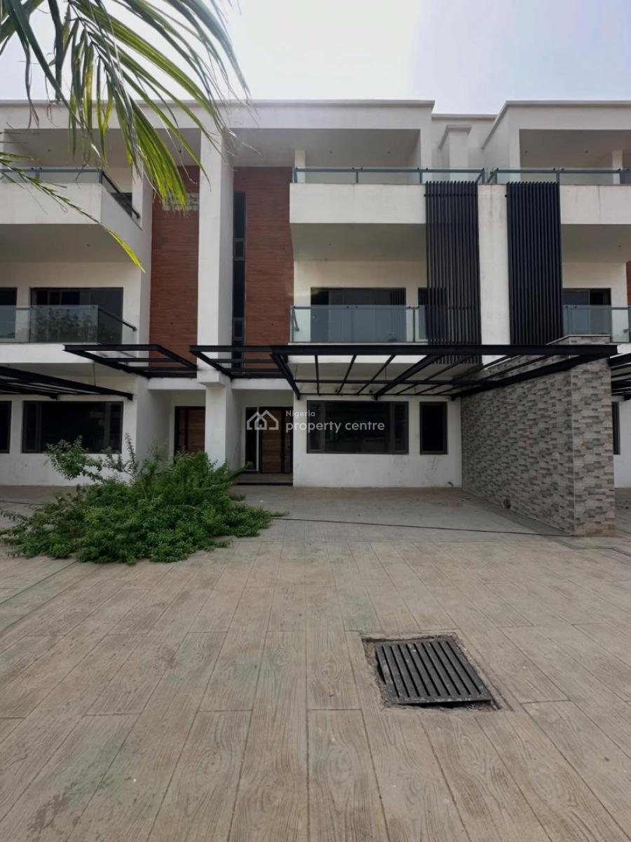New 4 Bedroom Terrace Duplex + Boys Quarters (semi Finished), Katampe Extension, Katampe, Abuja, Terraced Duplex for Sale