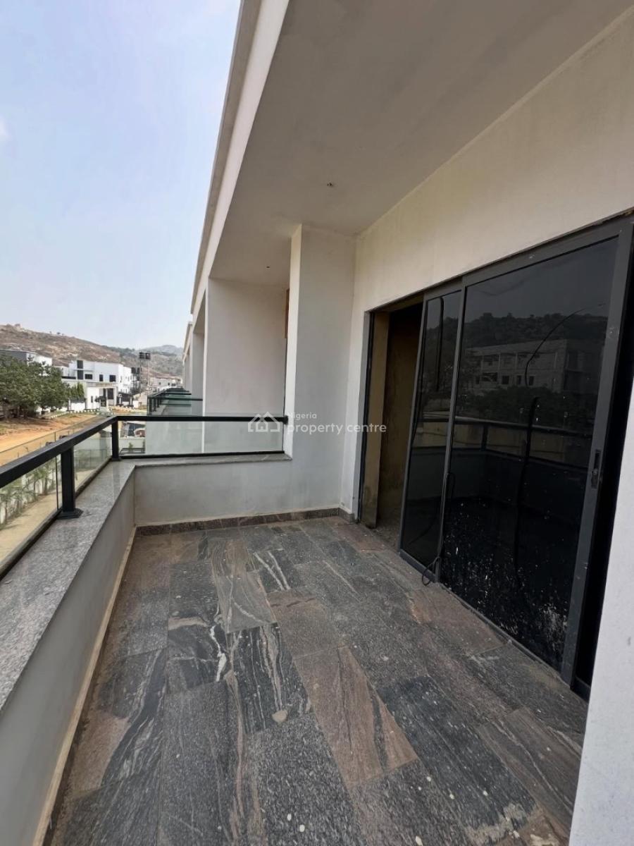 New 4 Bedroom Terrace Duplex + Boys Quarters (semi Finished), Katampe Extension, Katampe, Abuja, Terraced Duplex for Sale