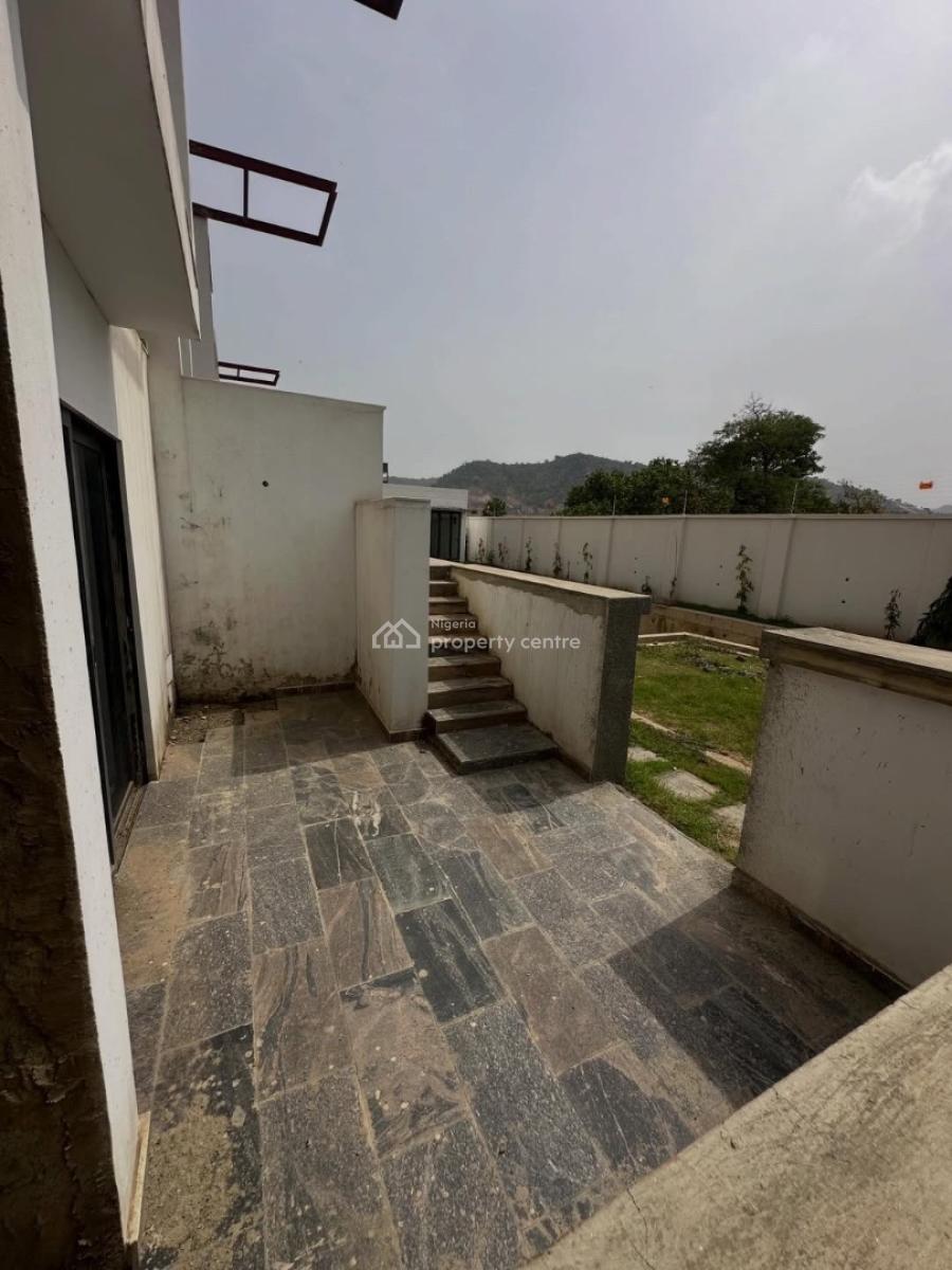 New 4 Bedroom Terrace Duplex + Boys Quarters (semi Finished), Katampe Extension, Katampe, Abuja, Terraced Duplex for Sale