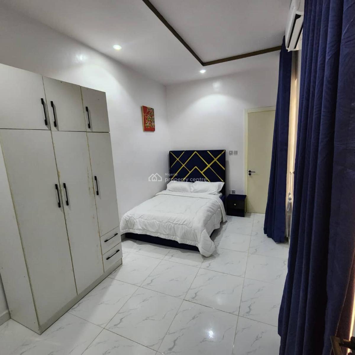 Spacious Furnished Semi Master Bedroom, Lekki County Homes, Ikota, Lekki, Lagos, Flat / Apartment for Rent