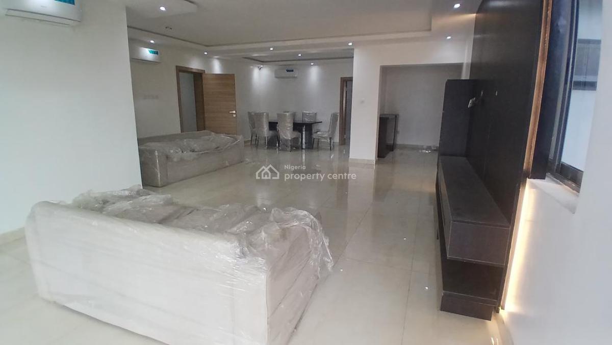 Semi-furnished 3-bedroom Flat with a Room Bq on The 5th Floor, Old Ikoyi, Ikoyi, Lagos, Flat / Apartment for Sale