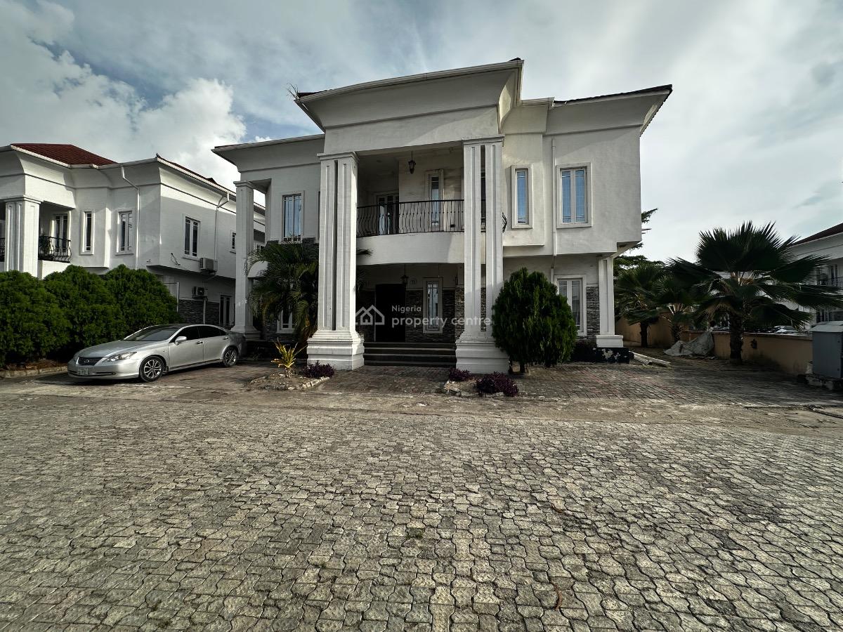 5 Bedroom Fully Detached Duplex with Bq & Pool, Cooplag Garden Estate, Orchid Road, Lafiaji, Lekki, Lagos, Detached Duplex for Rent