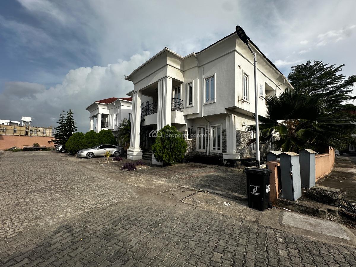 5 Bedroom Fully Detached Duplex with Bq & Pool, Cooplag Garden Estate, Orchid Road, Lafiaji, Lekki, Lagos, Detached Duplex for Rent