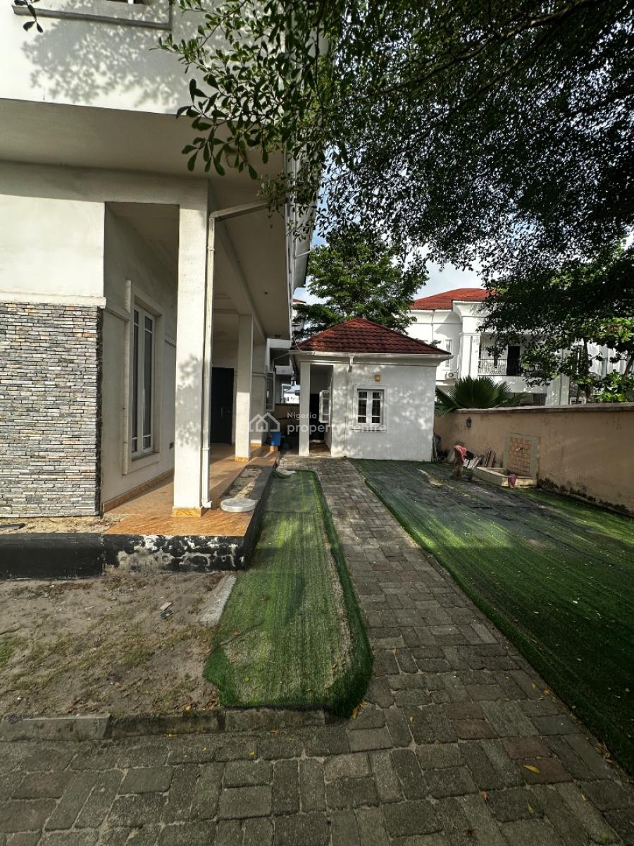 5 Bedroom Fully Detached Duplex with Bq & Pool, Cooplag Garden Estate, Orchid Road, Lafiaji, Lekki, Lagos, Detached Duplex for Rent