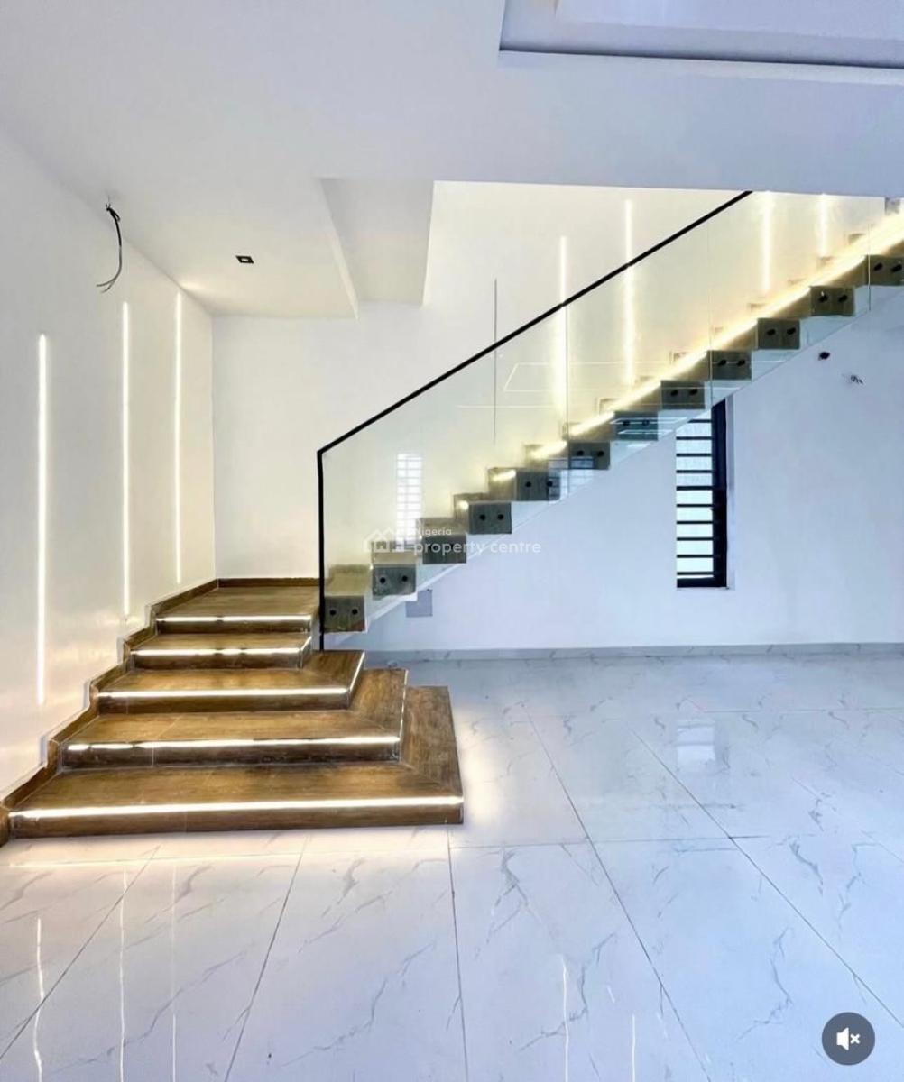 Standard Brand New 5 Bedroom Fully Detachedduplex in a Secured Estate, Sangotedo, Ajah, Lagos, Semi-detached Duplex for Rent