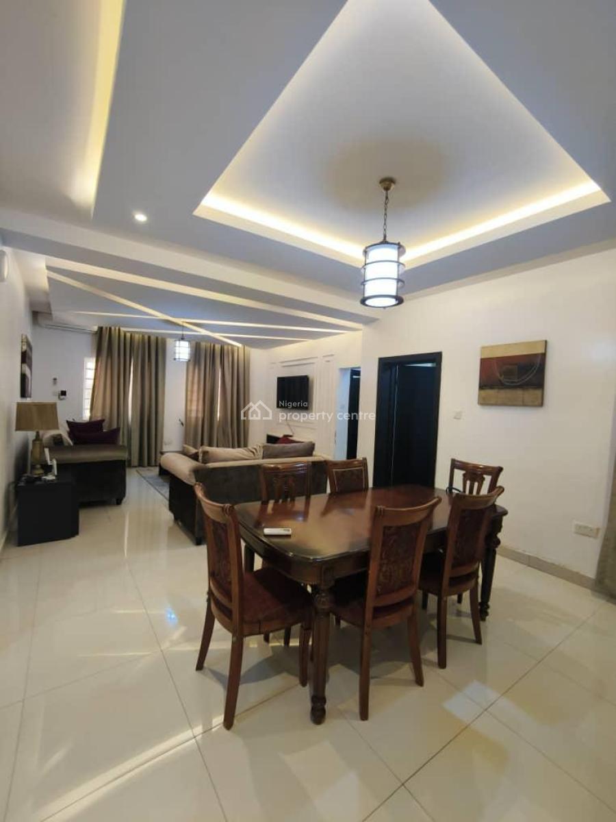 Furnished 3 Bedroom Flat, Meadow Hall Way, Ikate, Lekki, Lagos, Flat / Apartment for Rent