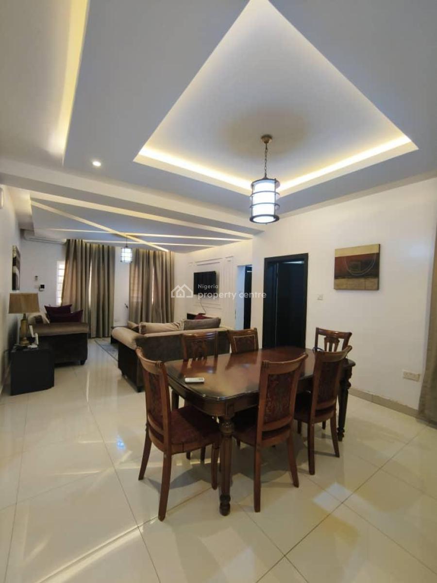 Furnished 3 Bedroom Flat, Meadow Hall Way, Ikate, Lekki, Lagos, Flat / Apartment for Rent