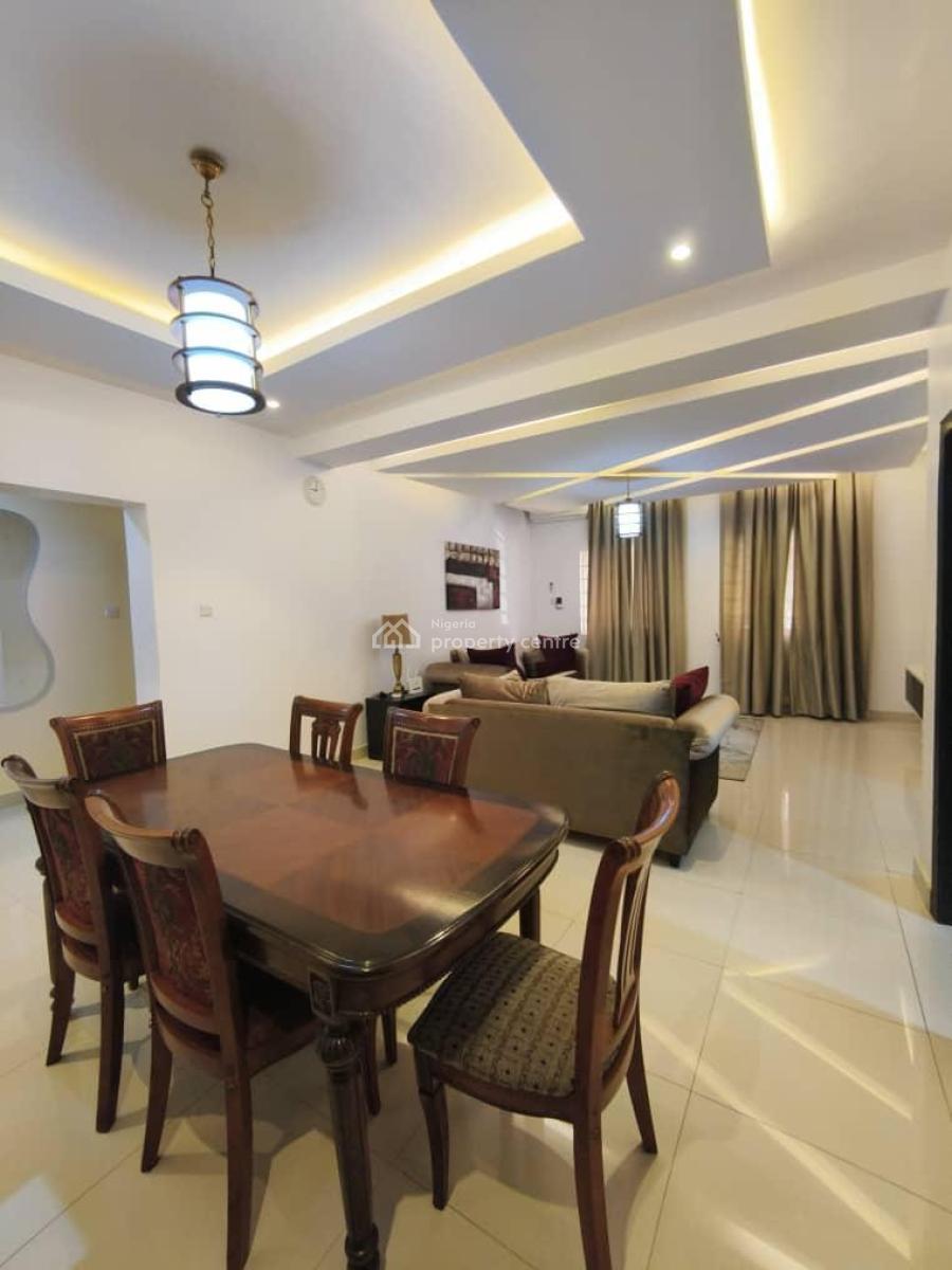 Furnished 3 Bedroom Flat, Meadow Hall Way, Ikate, Lekki, Lagos, Flat / Apartment for Rent