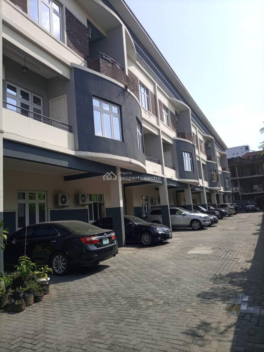 Well Finished 4 Bedroom Terrace with Bq  in Serene Area, Victoria Island (vi), Lagos, Terraced Duplex for Rent