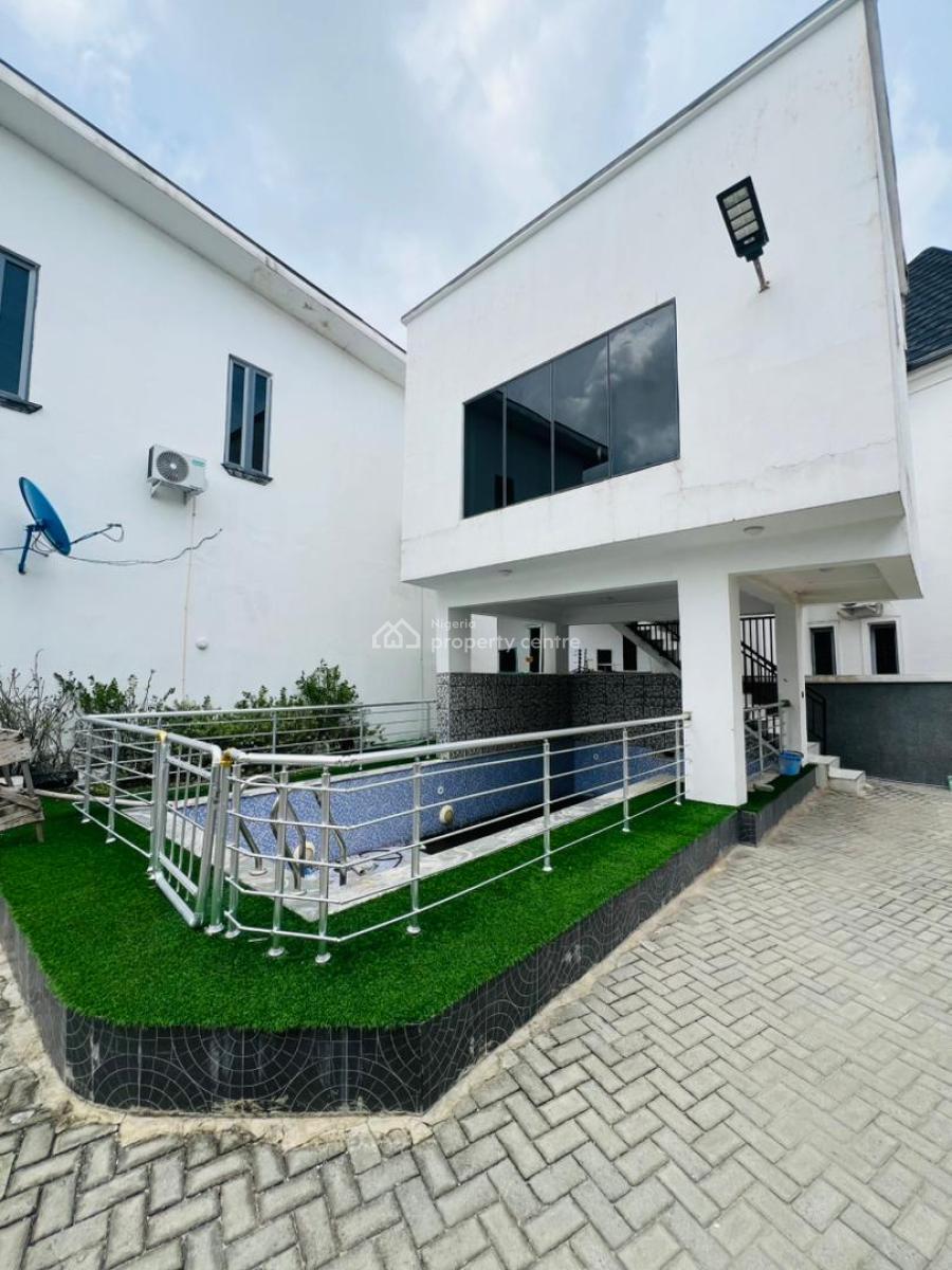 Lovely  2 Bedroom Terrace Duplex with Swimming Pool, Ikota, Lekki, Lagos, Terraced Duplex for Rent