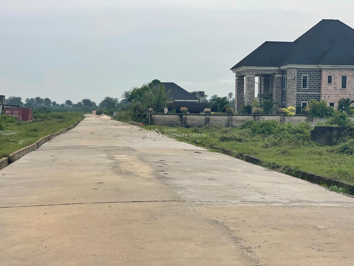 Plots at New Town Heaven Estate with C of O, Iguruta Airport Road Portharcourt, Port Harcourt, Rivers, Mixed-use Land for Sale