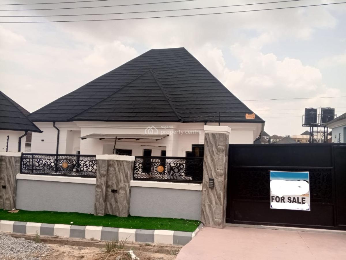 Exquisite 3-bedroom Bungalow with 2-room Bq, Gwarinpa  Extension, Gwarinpa, Abuja, Detached Bungalow for Sale