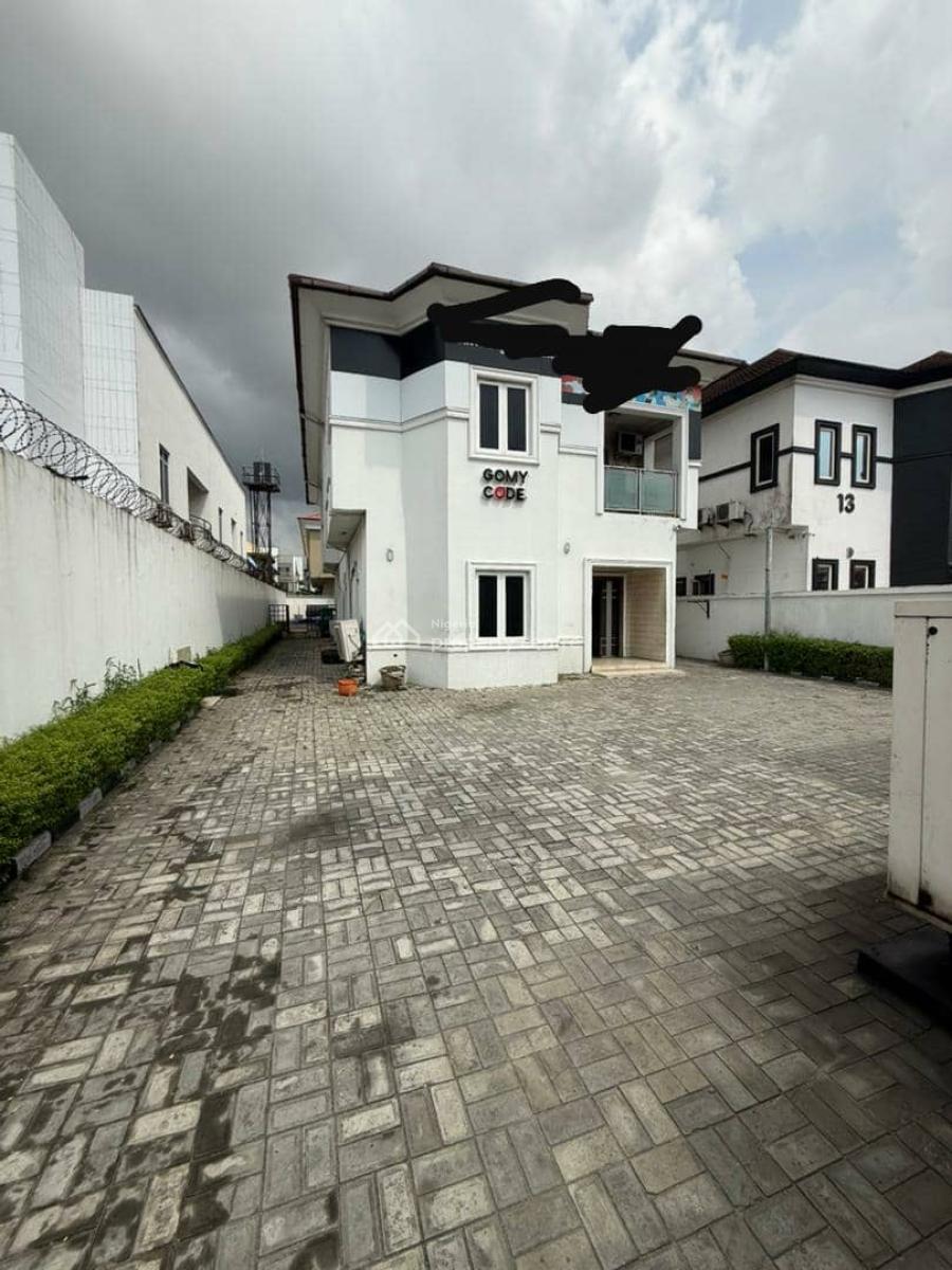 Luxury 5bedrooms Fully Duplex with Swimming Pool and 2rooms Bq on 457, Off Admiralty Road, Lekki Phase 1, Lekki, Lagos, Commercial Property for Sale
