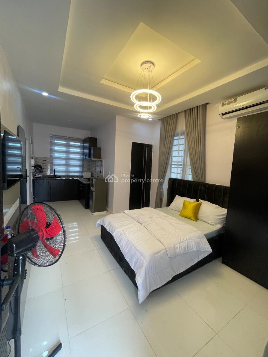 Fully Furnished Studio Apartment in a Secured Environment, Sangotedo, Lekki, Lagos, Flat / Apartment for Rent