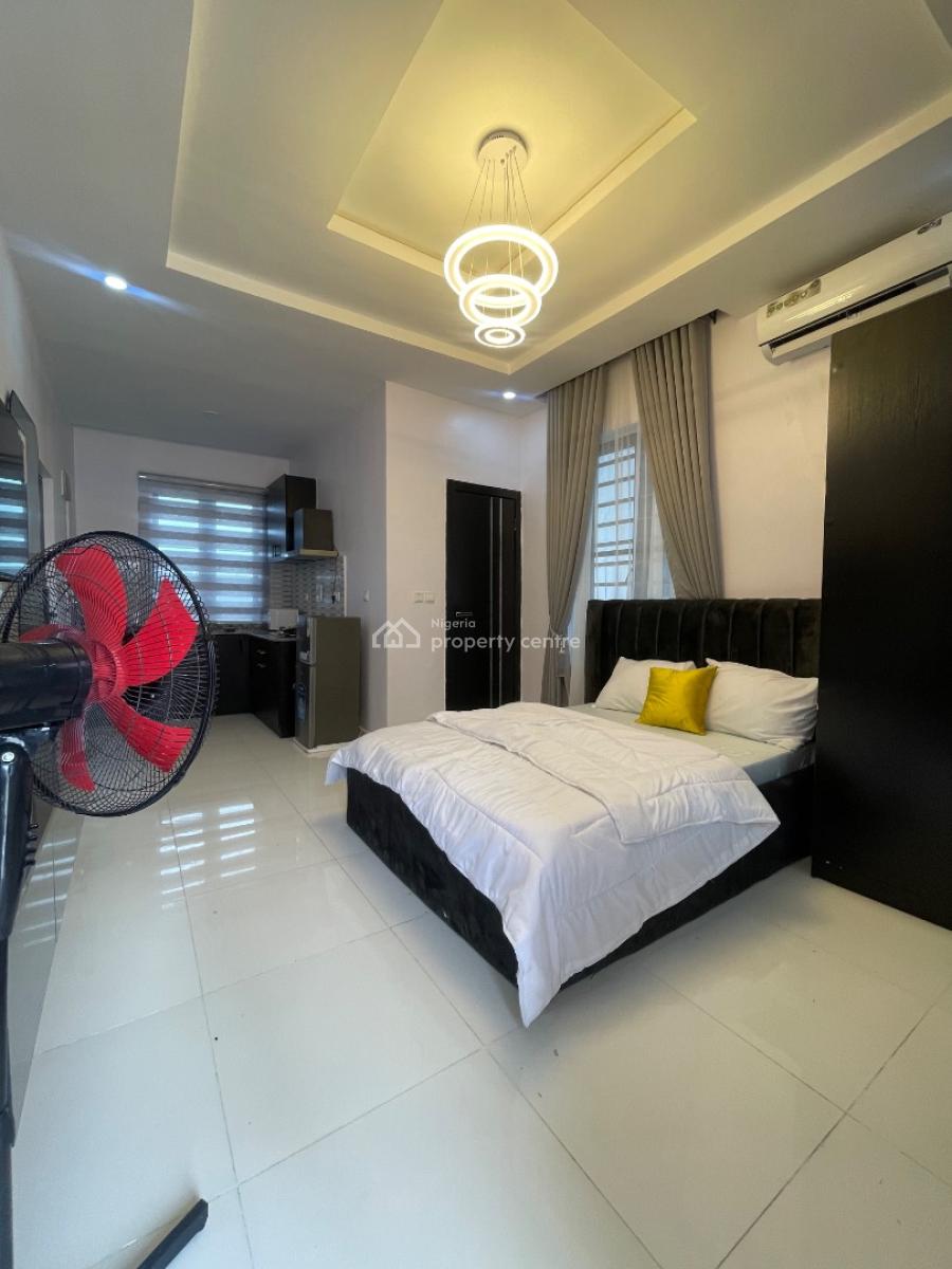 Fully Furnished Studio Apartment in a Secured Environment, Sangotedo, Lekki, Lagos, Flat / Apartment for Rent