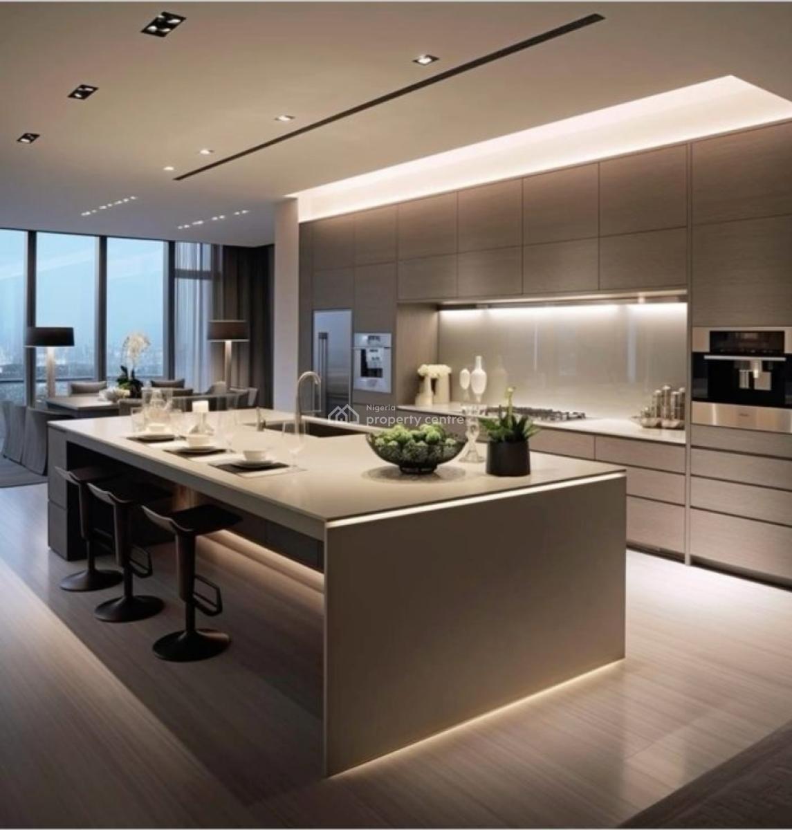 Luxury Apartments Comprising:   34 3 & 4-bedroom Units   4 Breathtakin, 4 Breathtaking Penthouses,resort-style Swimming Pool   Spa & Salon  St, Banana Island, Ikoyi, Lagos, Block of Flats for Sale