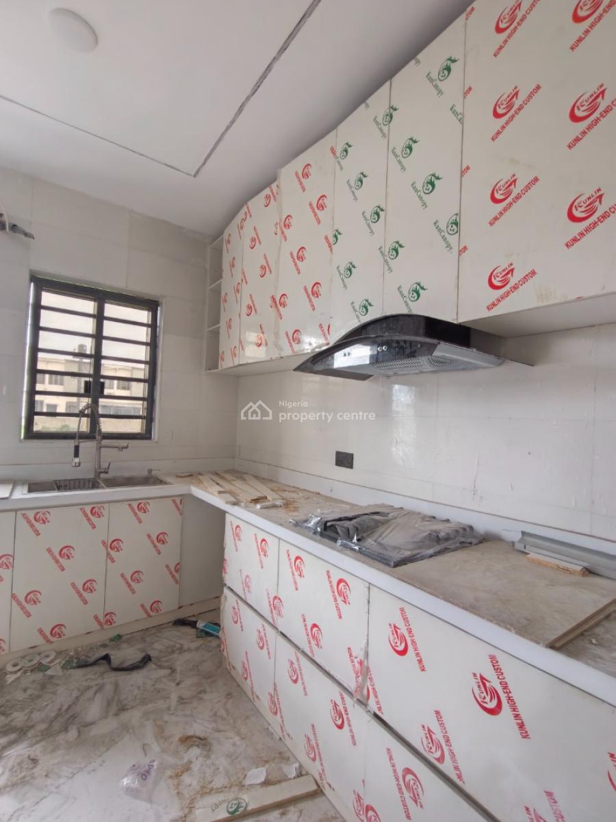 Smart Spacious Newly Built 4 Bedrooms Semi-detached Duplex with Bq, in 24/7 Power Supply Estate at Abraham Adesanya Axis Ajah Lagos., Ajah, Lagos, Semi-detached Duplex for Rent