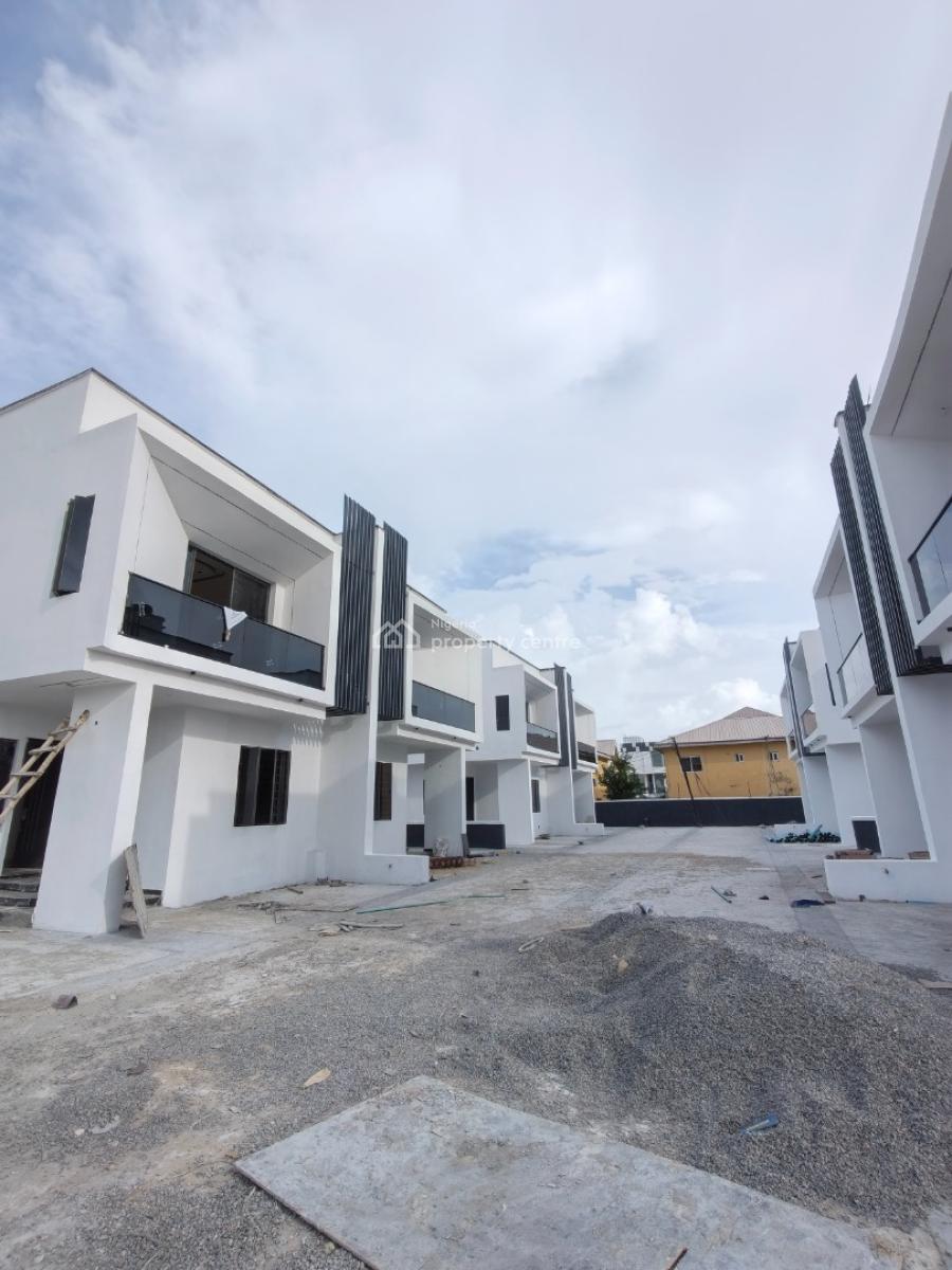 Smart Spacious Newly Built 4 Bedrooms Semi-detached Duplex with Bq, in 24/7 Power Supply Estate at Abraham Adesanya Axis Ajah Lagos., Ajah, Lagos, Semi-detached Duplex for Rent