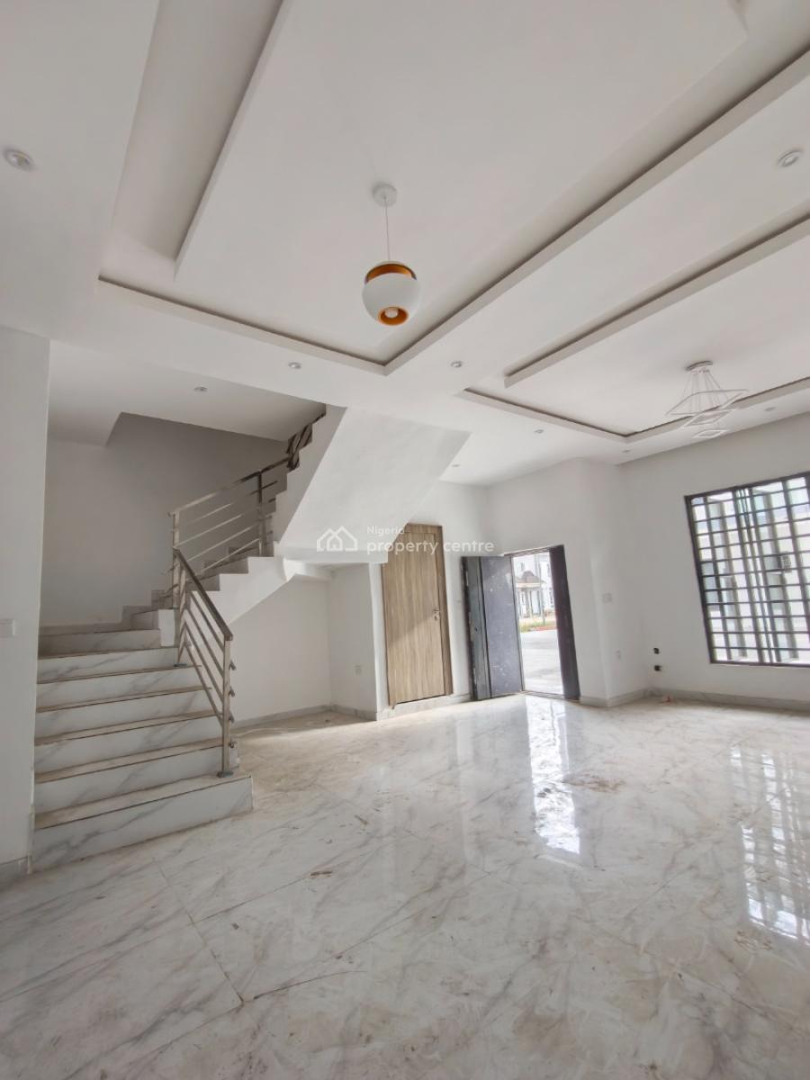 Smart Spacious Newly Built 4 Bedrooms Terrace Duplex, in 24/7 Power Supply Estate at Abraham Adesanya Axis Ajah Lagos., Ajah, Lagos, Terraced Duplex for Rent