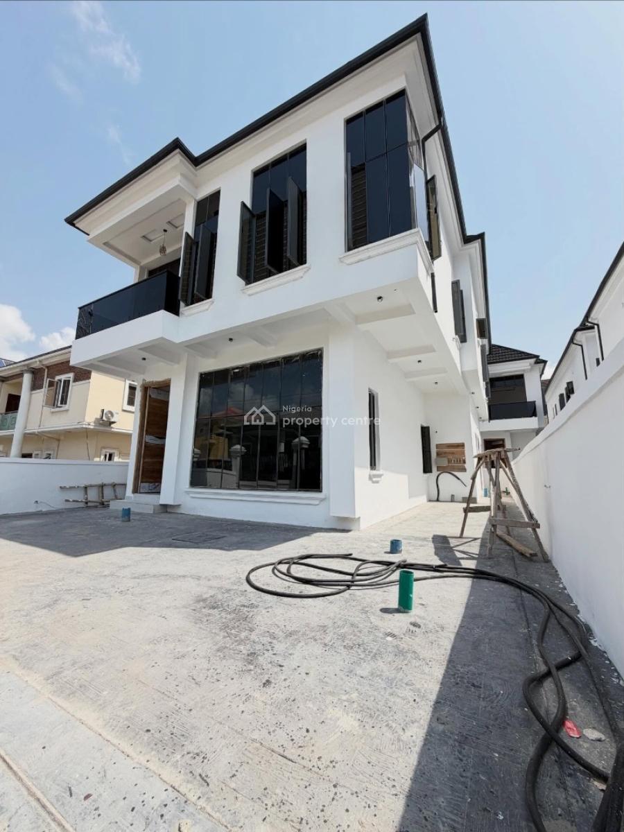 Contemporary 5 Bedroom Detached Duplex with Swimming Pool and Bq, Osapa London, Osapa, Lekki, Lagos, Detached Duplex for Sale