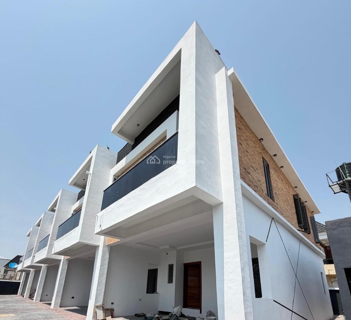 Contemporary 4 Bedroom Terrace Duplex with Bq, Ologolo, Ologolo, Lekki, Lagos, Terraced Duplex for Sale